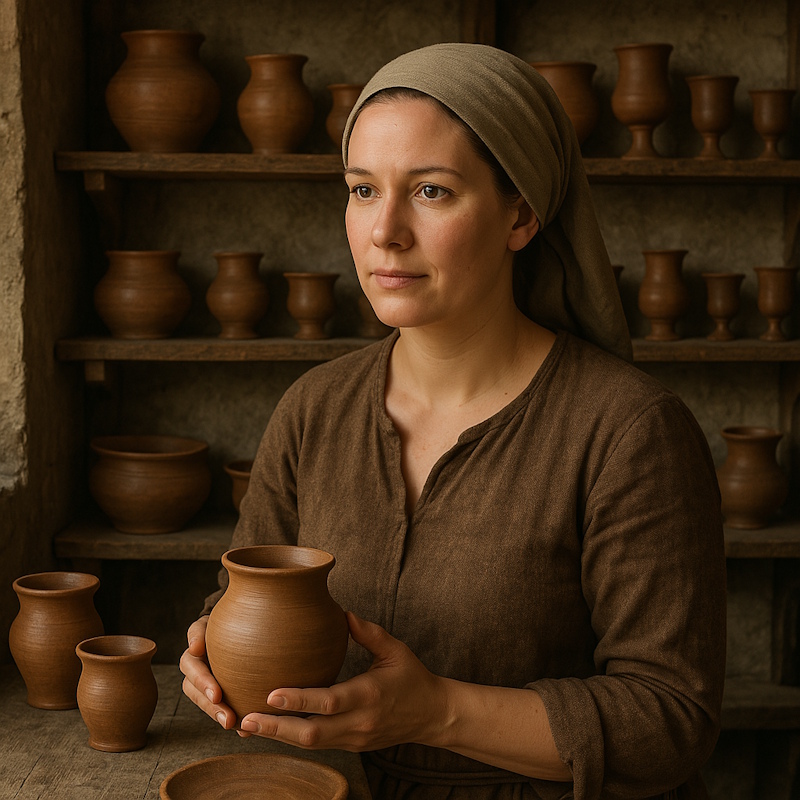 Töpfermeisterin Mira